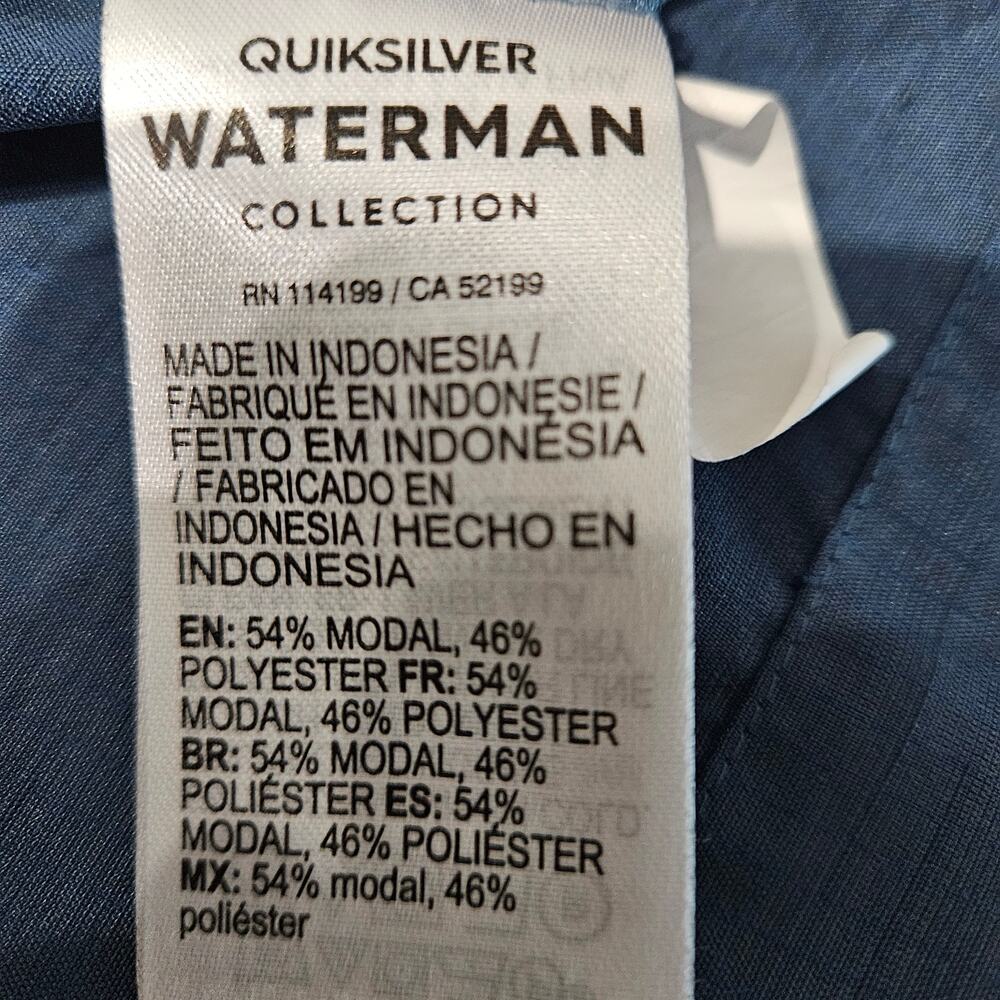 Men's Waterman Quick Silver Collection Custom Fit Size Small - Picture 6 of 9